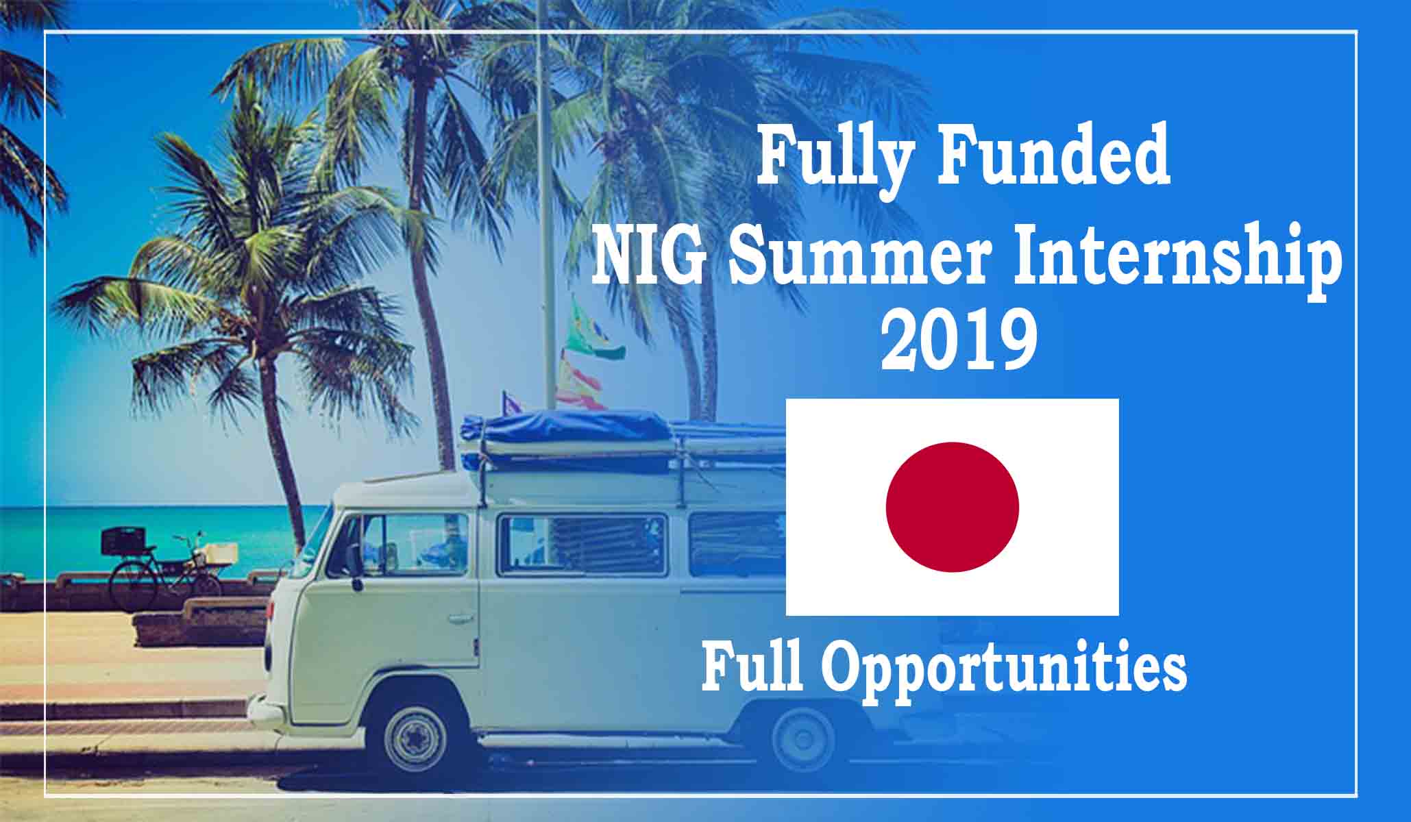 Fully Funded NIG Summer Internship 2019