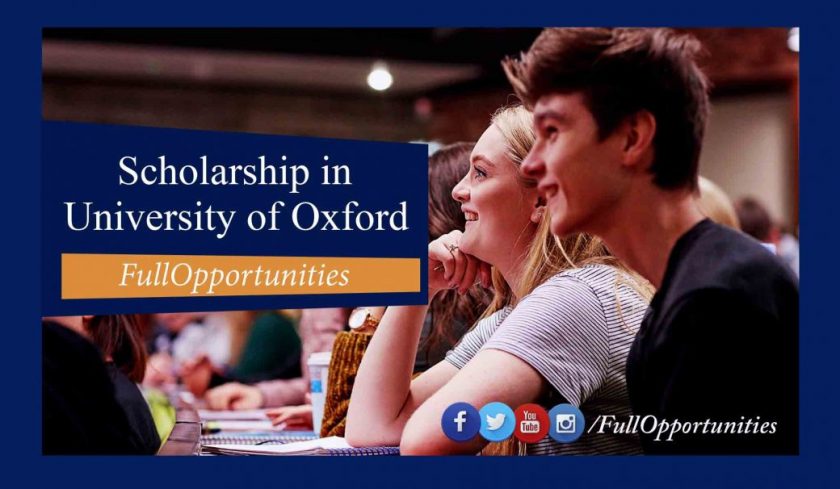 Scholarship in University of Oxford