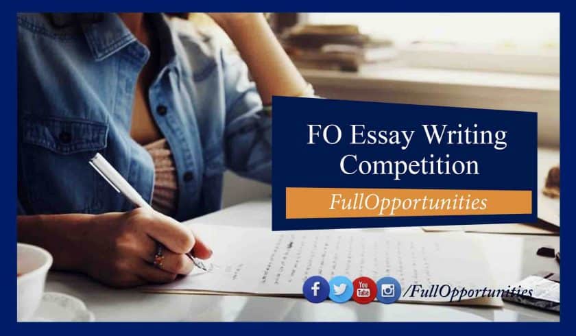 FO Essay Writing Competition by Full Opportunities