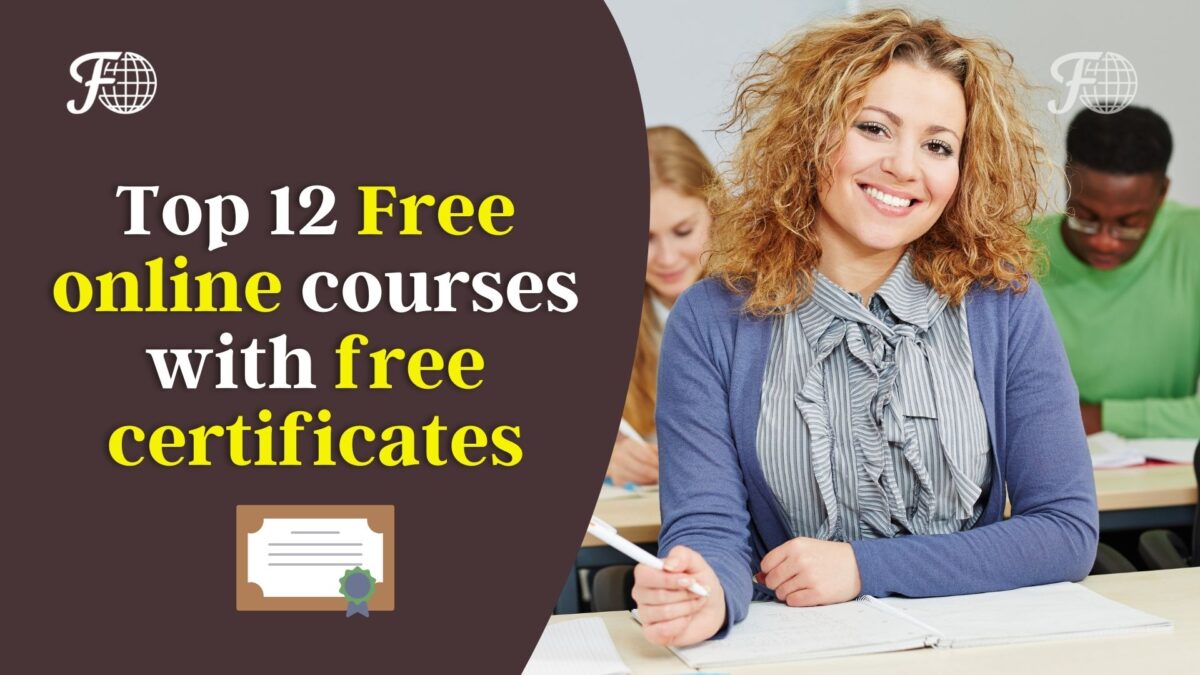 Free online courses with free certificates