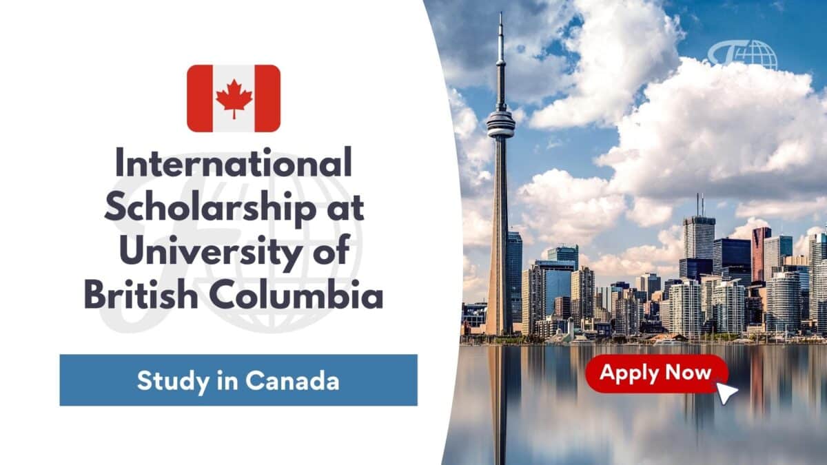 International Scholarship at the University of British Columbia