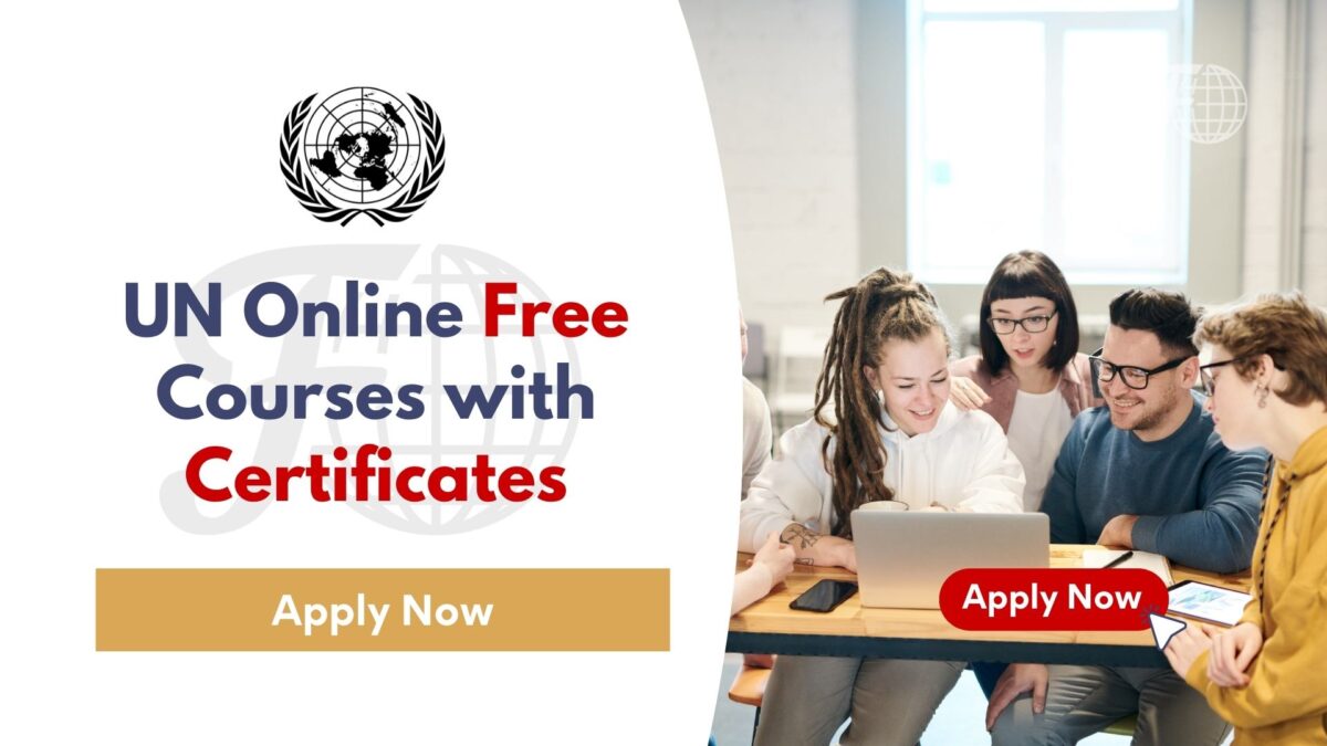 UN Online Free Courses with Certificates program