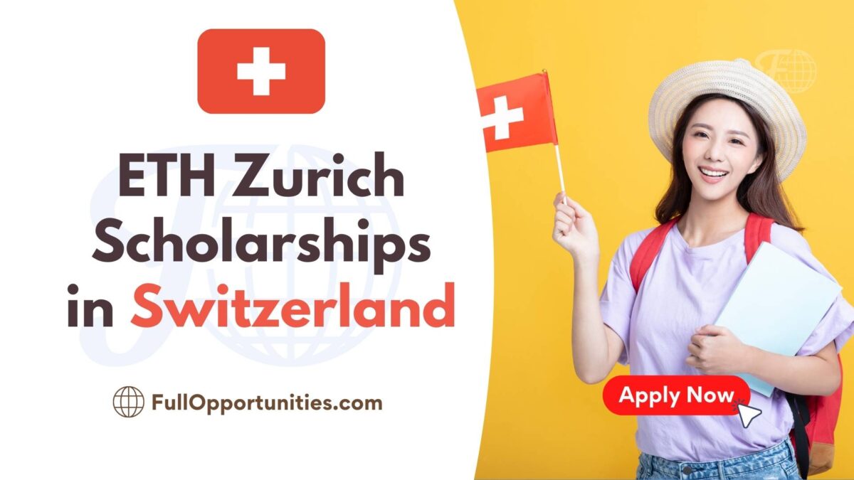 ETH Zurich Masters Scholarships in switzerlands