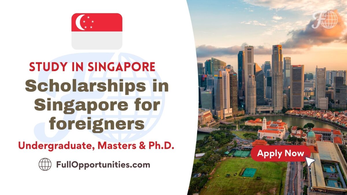 Scholarships in Singapore for foreigners