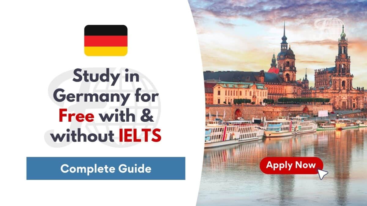 Study in Germany for Free with and without IELTS