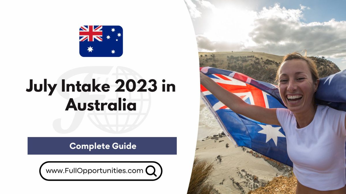 July Intake 2023 in Australia