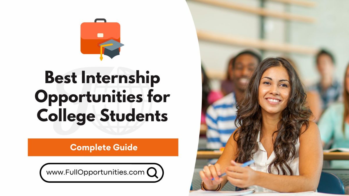 Top Internship Opportunities for College Students