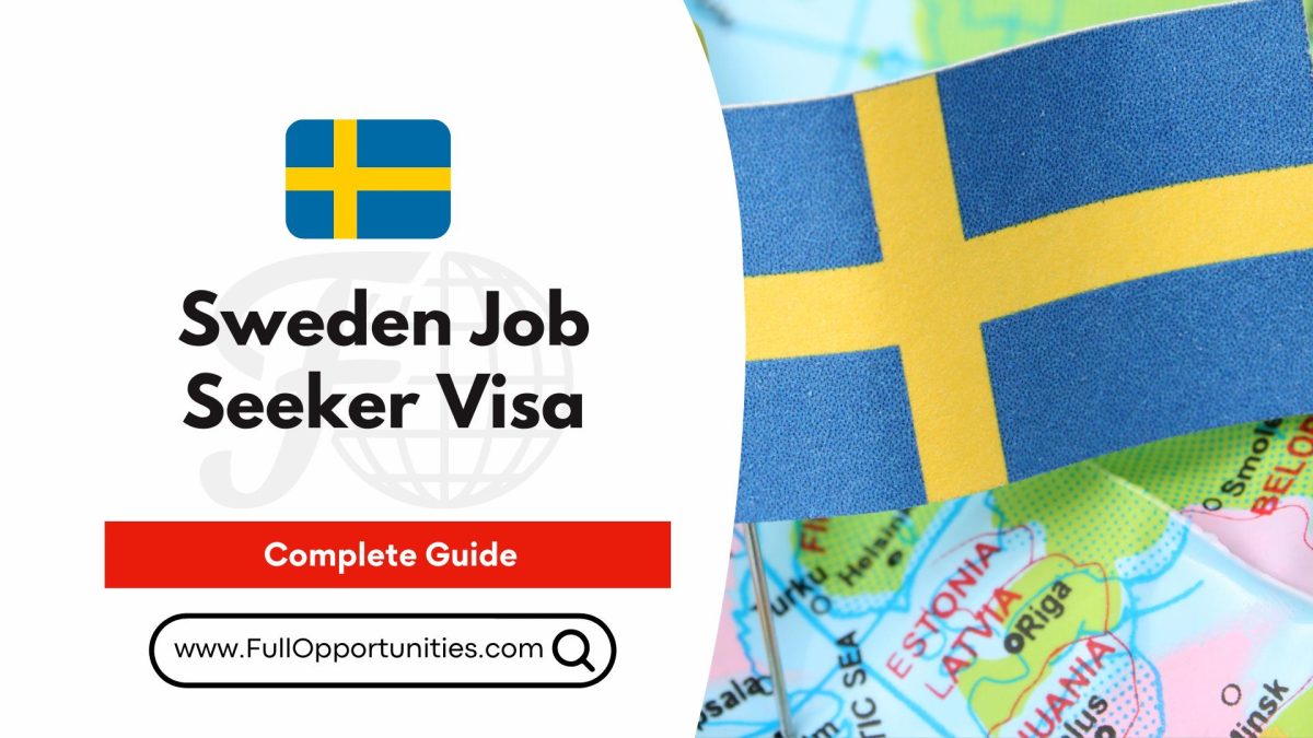 Sweden Job Seeker Visa 2023