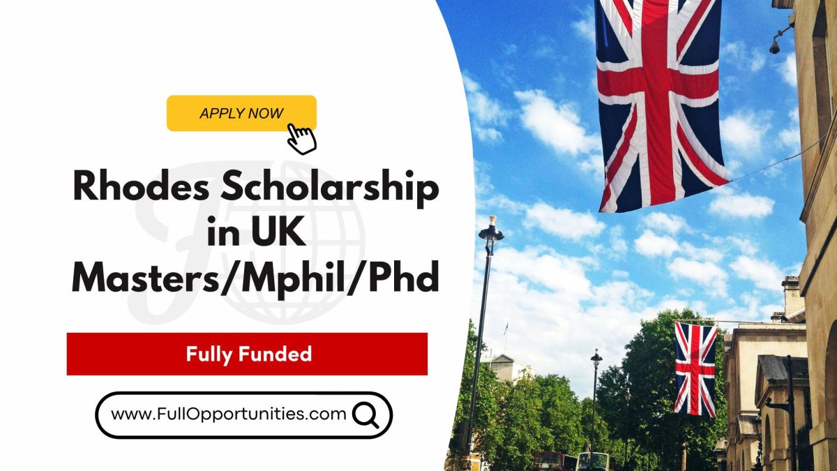 Rhodes Scholarship in UK