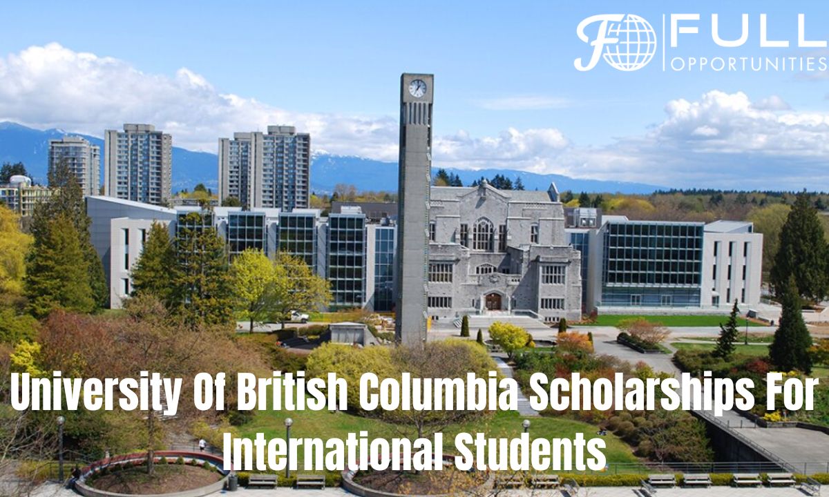 University Of British Columbia Scholarships For International Students