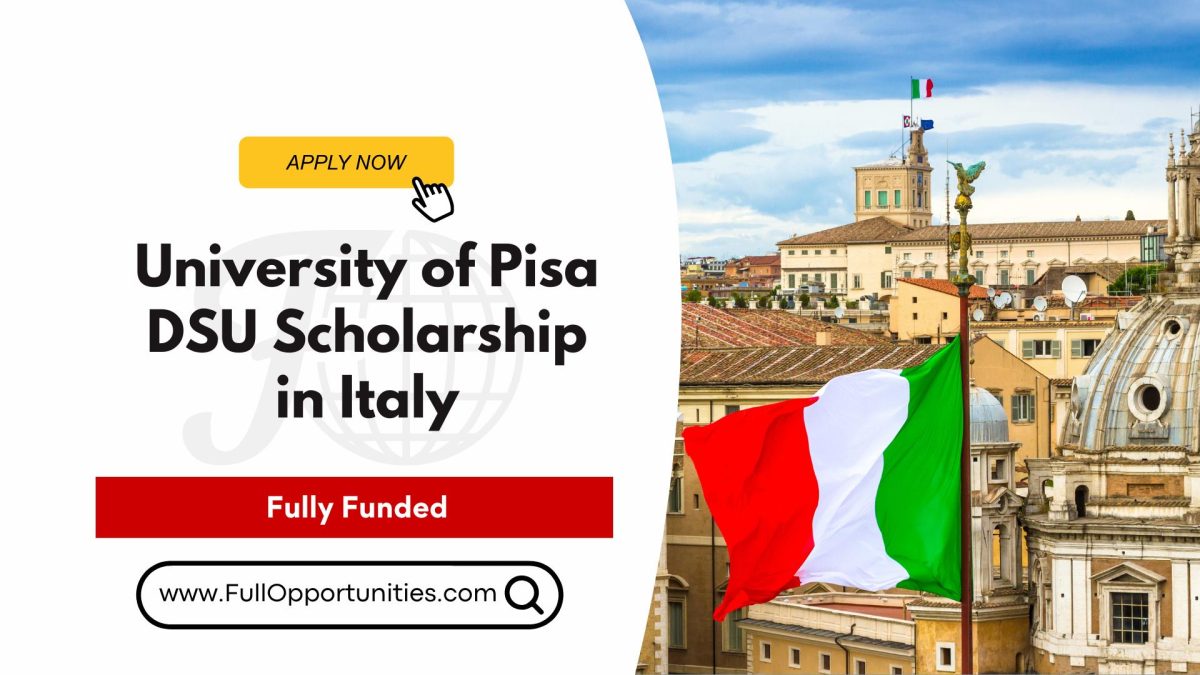 University of Pisa DSU Scholarship